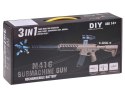 Karabin na kulki żelowe - 3 tryby na akumulator + manual DIY ZA6383