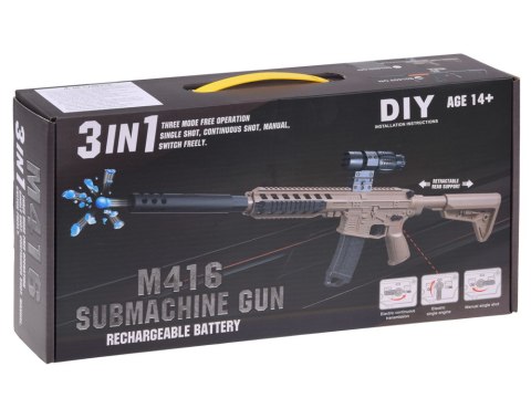 Karabin na kulki żelowe - 3 tryby na akumulator + manual DIY ZA6383