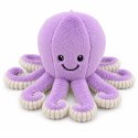 Pluszowa Ośmiornica Maskotka Przytulanka Sprężyste Macki Fioletowa 30 cm