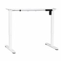Stelaż biurka elektryczny regulacja wysokości 72-118 cm blat do 160 cm biały ModernHome