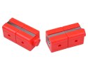 KLOCKI MAGNETYCZNE Tor magnetyczny dla pociągów - 135ele kolejka DIY ZA6330