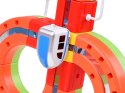 KLOCKI MAGNETYCZNE Tor magnetyczny dla pociągów - 135ele kolejka DIY ZA6330