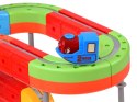 KLOCKI MAGNETYCZNE Tor magnetyczny dla pociągów - 178ele kolejka DIY ZA6331