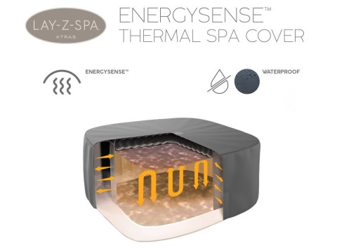 Pokrywa termiczna pokrowiec ENERGYSENSE do Lay-Z-Spa 201 cm 60332