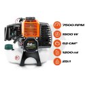 Silnik do kosy spalinowej podkaszarki z uchwytem 52 cc 7500 RPM Humberg HM-615