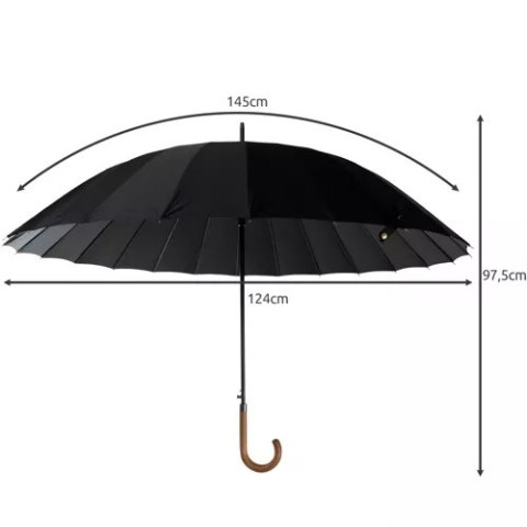 124 Parasol rządowy przeciw deszczowy DUZY 24 druty Malatec 19367