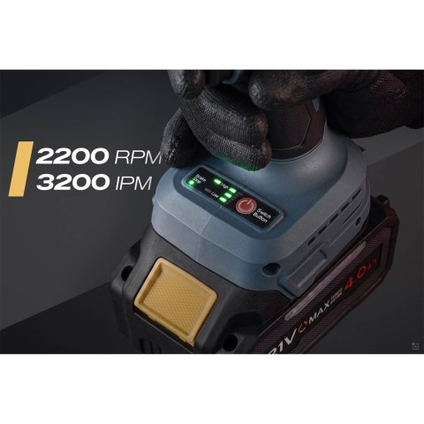 Klucz udarowy akumulatorowy 21V 350Nm Humberg HM-440