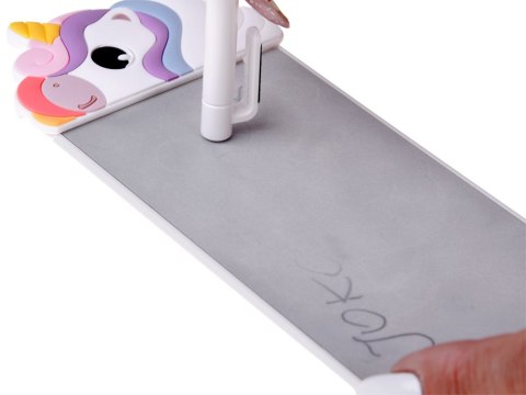 Magnetyczny Notes na Lodówkę Jednorożec Tabliczka do Pisania Rysik ZA6460