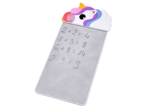 Magnetyczny Notes na Lodówkę Jednorożec Tabliczka do Pisania Rysik ZA6460