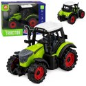 Traktor Farmerski Rolniczy Z Napędem Frykcyjnym Zielony 15 cm