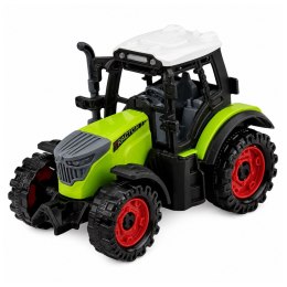 Traktor Farmerski Rolniczy Z Napędem Frykcyjnym Zielony 15 cm