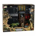 Baza Badawcza Dinozaurów Zestaw Figurki Dinozaury Wieża Klatka Akcesoria