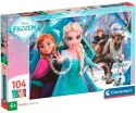 Clementoni 25045 Super Kolor Puzzle 104 Elementy - Frozen