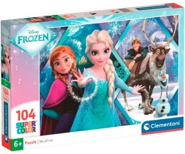 Clementoni 25045 Super Kolor Puzzle 104 Elementy - Frozen