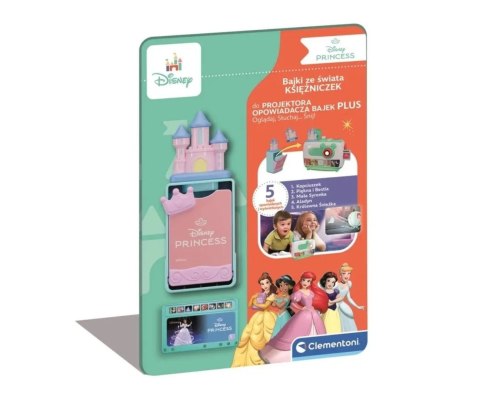 Clementoni 50456 Disney Baby Bajki Do projektora - Księżniczki