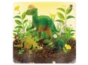 Oświetlony OGRÓD DINOZAURÓW 3w1 terrarium, lampka, uprawa roślin DIY ZA6567