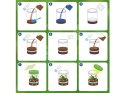 Oświetlony OGRÓD DINOZAURÓW 3w1 terrarium, lampka, uprawa roślin DIY ZA6567