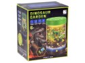 Oświetlony OGRÓD DINOZAURÓW 3w1 terrarium, lampka, uprawa roślin DIY ZA6567