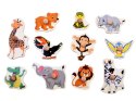 Puzzle drewniane DŻUNGLA układanka z uchwytami - 11 elementów ZA6417