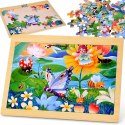 Puzzle drewniane RUSAŁKA i OWADY układanka 40 ele ZA6570