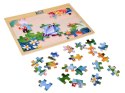 Puzzle drewniane RUSAŁKA i OWADY układanka 40 ele ZA6570