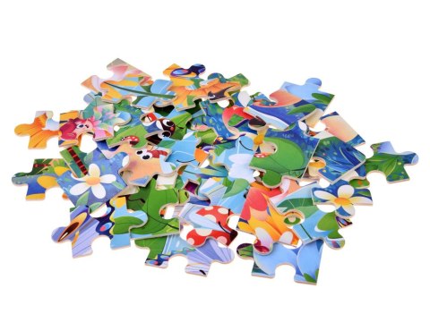 Puzzle drewniane RUSAŁKA i OWADY układanka 40 ele ZA6570