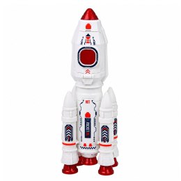 Zestaw Kosmiczny Rakiety Wahadłowiec Moduł Astronauci Światła Dźwięki
