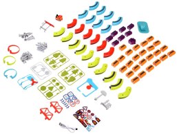 KLOCKI MAGNETYCZNE Tor magnetyczny dla pociągów - 114ele kolejka DIY ZA6578