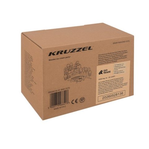 Lodziarnia drewniana - sklepik Kruzzel