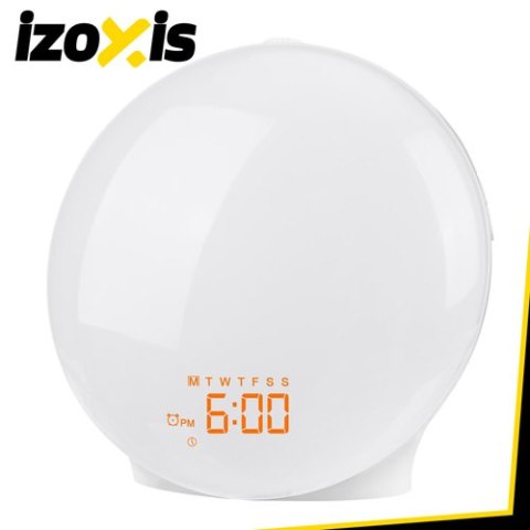Zegar symulator wschodu słońca - budzik Izoxis