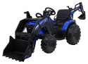Pojazd Traktor Z Przyczepą 720-T Niebieski