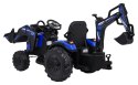 Pojazd Traktor Z Przyczepą 720-T Niebieski