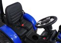 Pojazd Traktor Z Przyczepą 720-T Niebieski