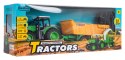 Traktor z Otwieraną Żółtą Naczepą R/C 1:24