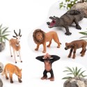 WOOPIE Zestaw Figurek Dzikich Zwierząt Safari 6 el.