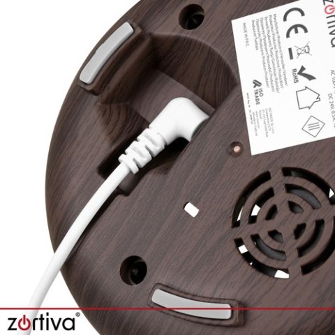Dyfuzor zapachowy- nawilżacz LED z pilotem Zortiva