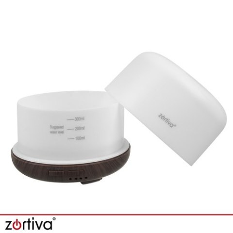 Dyfuzor zapachowy- nawilżacz LED z pilotem Zortiva