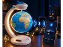 GLOBUS lewitujący 4w1 obrót 360° - lampka LED, głośnik BT, zegar ZA6313