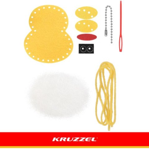 Zestaw do szycia dla dzieci 12el. Kruzzel