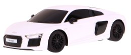 Auto Zdalnie sterowane + pilotAudi R8 Biały 1:24 RASTAR