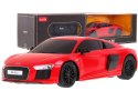 Autko R/C Audi R8 Czerwony 1:24 RASTAR