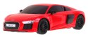 Autko R/C Audi R8 Czerwony 1:24 RASTAR