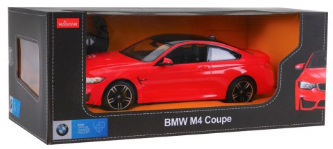 Autko zdalnie sterowany BMW M4 Coupe Czerwony 1:14 RASTAR