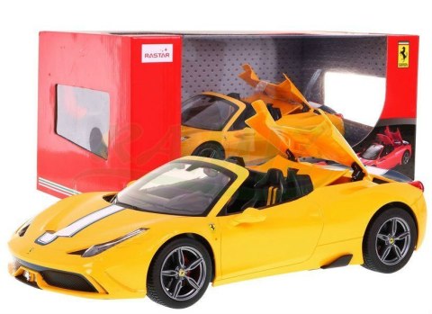 Autko R/C Ferrari 458 Special A Żółty 1:14 RASTAR