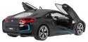 BMW i8 czarne RASTAR model 1:14 Zdalnie sterowane auto + pilot 2,4 GHz