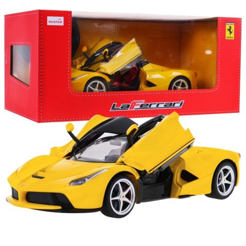 Ferrari LaFerrari żółte RASTAR 1:14 Zdalnie sterowane auto + pilot 2,4 GHz