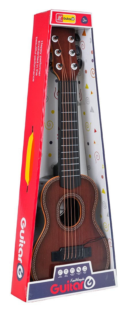 Gitara Dla Najmłodszych Ciemny Brąz