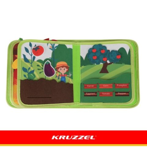 Książeczka manipulacyjna - farma Kruzzel