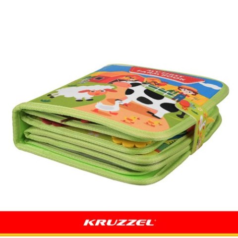 Książeczka manipulacyjna - farma Kruzzel