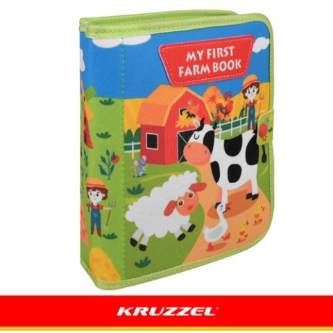 Książeczka manipulacyjna - farma Kruzzel